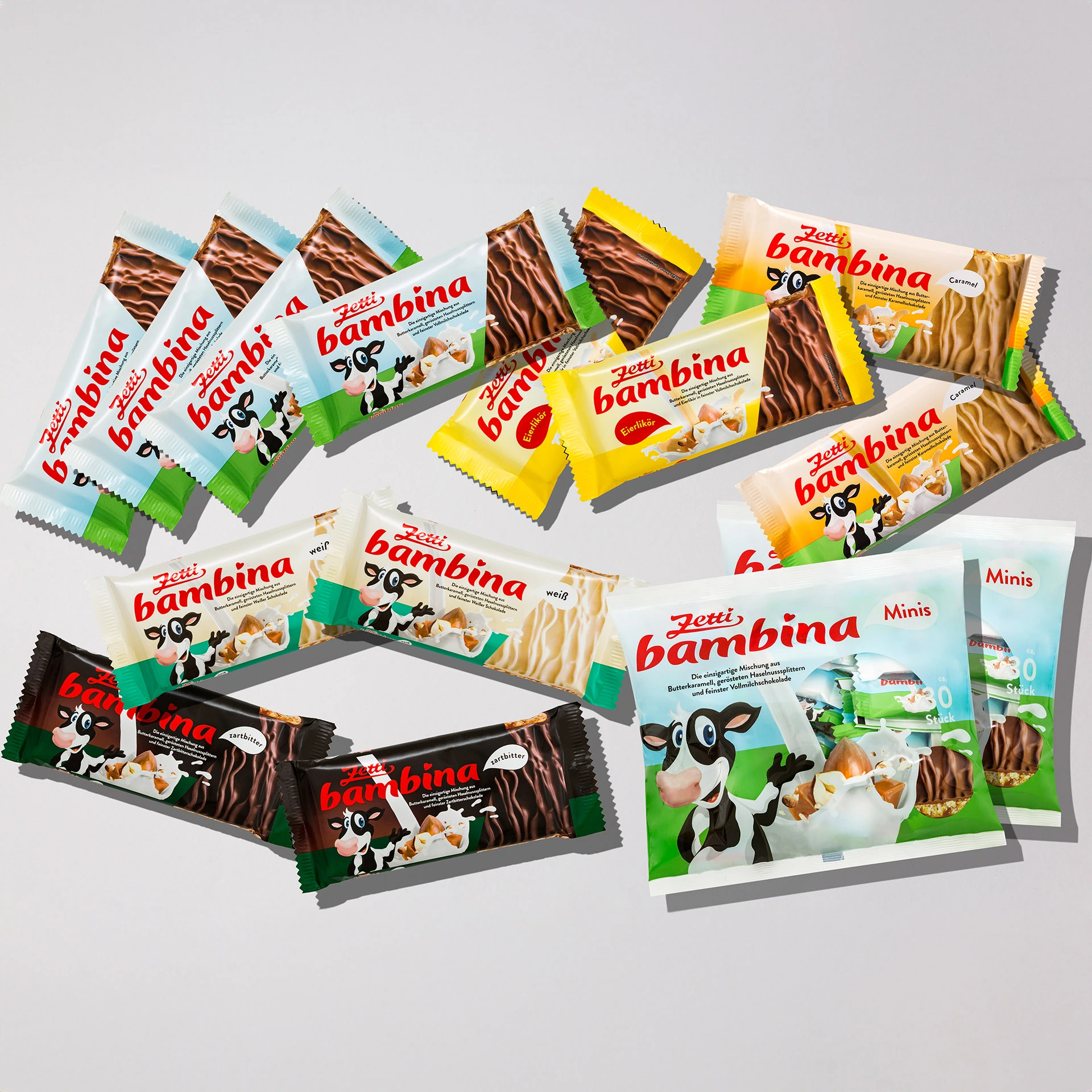 Verschiedene Zetti Produkte