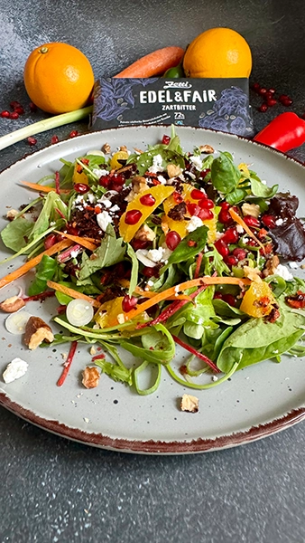 WINTERSALAT MIT SCHOKO-DRESSING