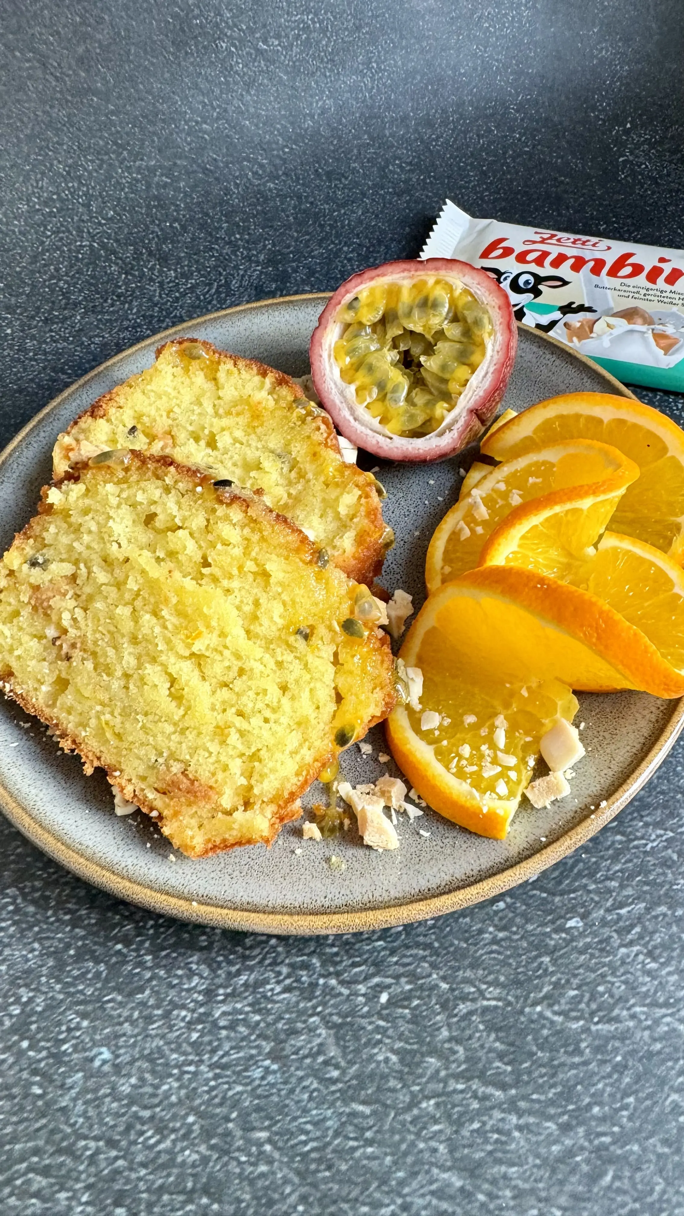 Maracujakuchen mit Zetti Bambina Weiß