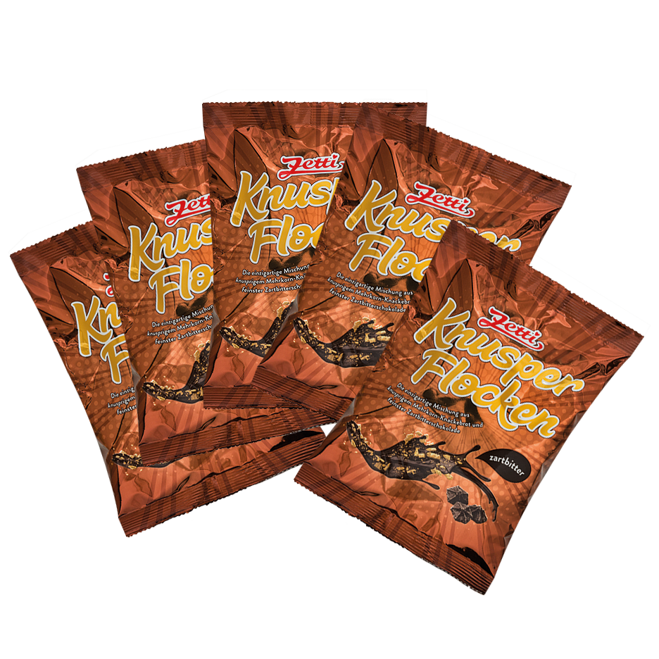 Knusperflocken Verpackungen