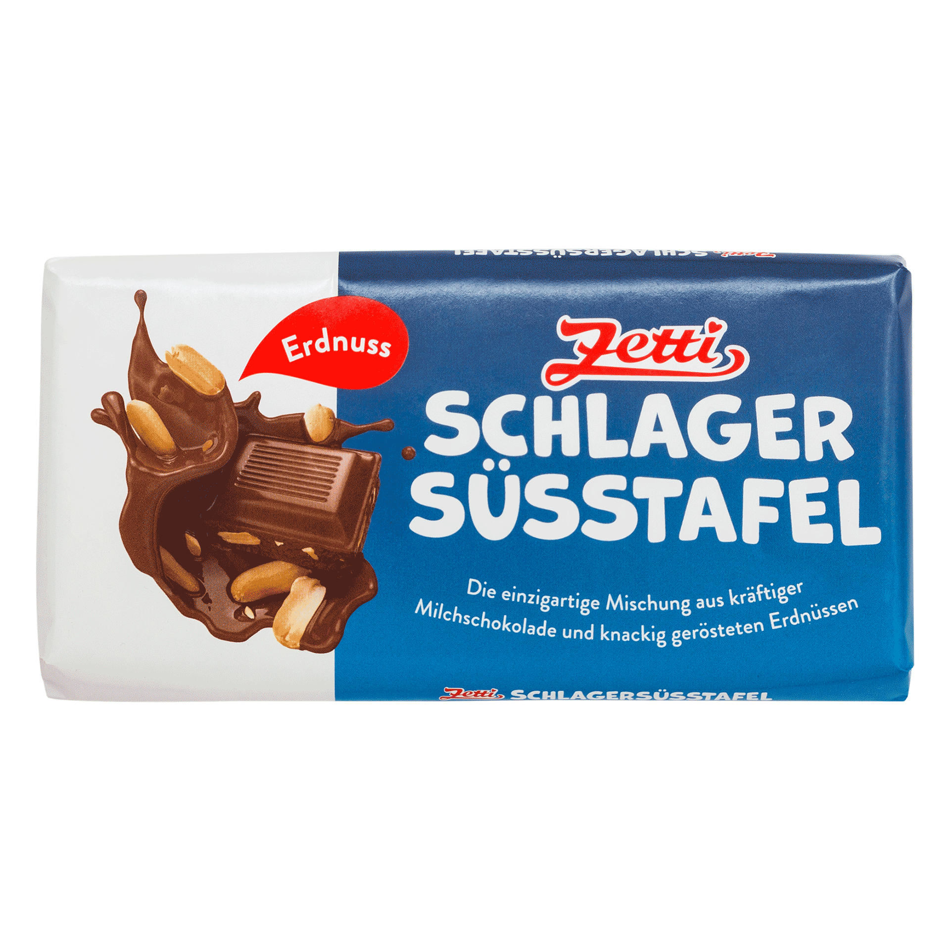 Schlager Süsstafel Tafel mit Nüssen