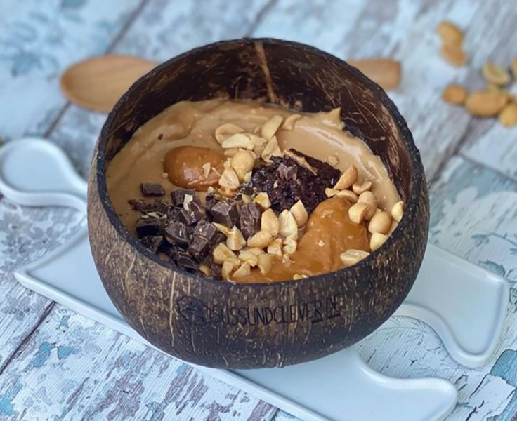 KARAMELL-ERDNUSS-PORRIDGE