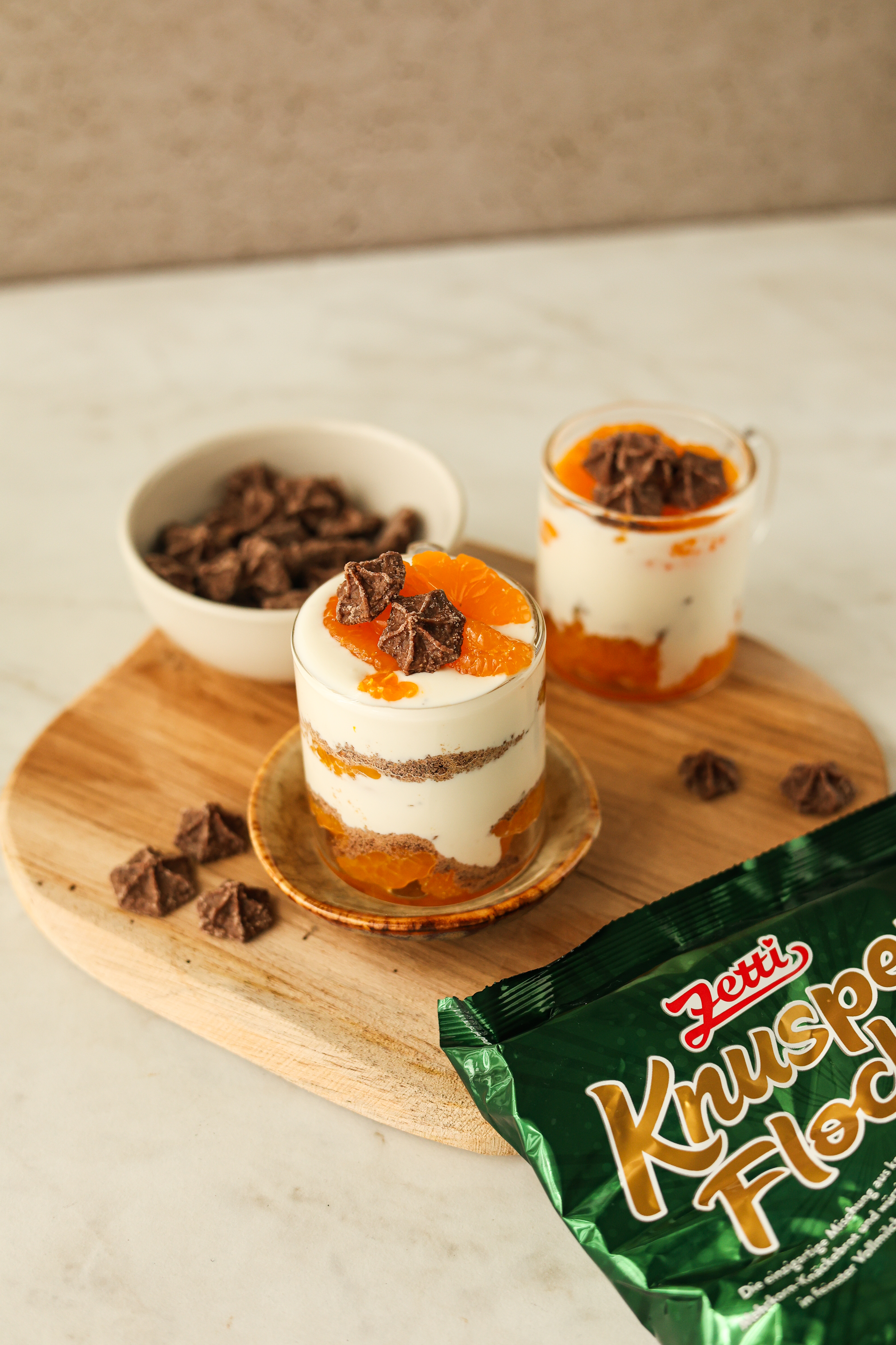 MANDARINEN-SCHICHTDESSERT